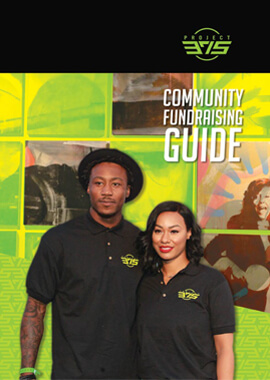 community fundraising guide brochure design